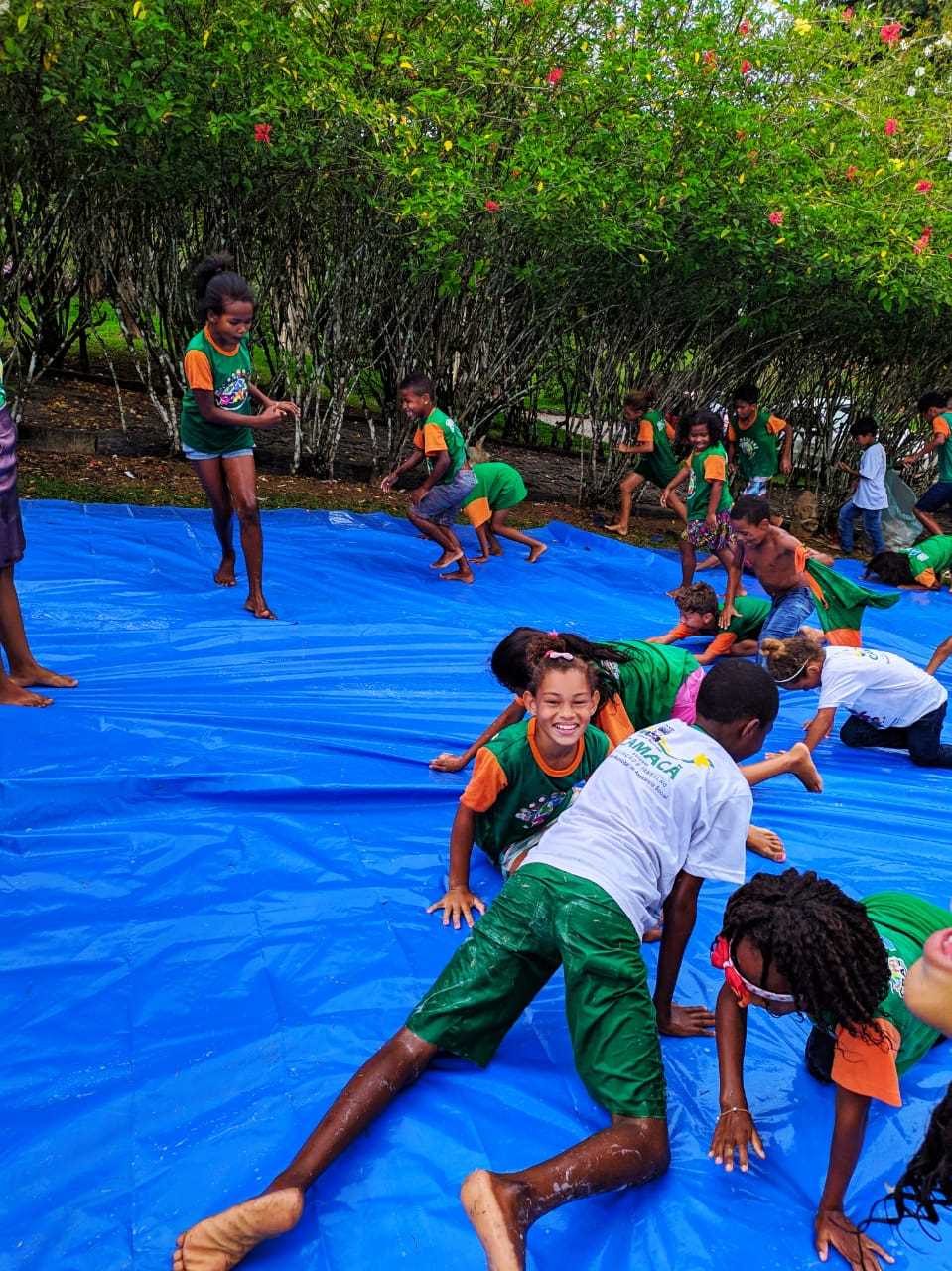 Camacã: Crianças beneficiárias do CRAS se divertem em confraternização de fim de ano